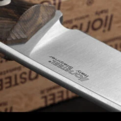 Lion Steel Bushcraft B35 Wood -Adventure Knives ccm ls b35wndet2 18607.1661355694