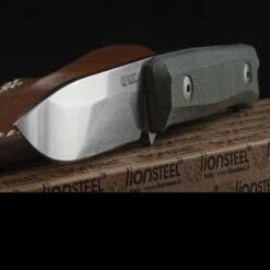 Lion Steel Bushcraft B40 Micarta -Adventure Knives ccm ls b40 cvgdet2 60837.1587729502