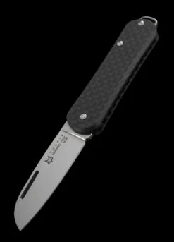 Fox Vulpis 1 Carbon Fibre 4.5 Penknife -Adventure Knives cf1 97238.1686746134