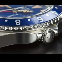 Davosa Vintage Diver Quartz Blue -Adventure Knives davos 162 500 45det3 36470.1646670613