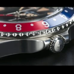 Davosa Vintage Diver Quartz Blue/Red -Adventure Knives davosa 162 500 95det4 32848.1646668339