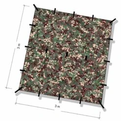 DD Hammocks 3 X 3 Tarp MultiCam -Adventure Knives dd 009det 83451.1587394881