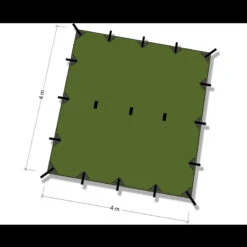 DD Hammocks 4 X 4 Tarp 9 DD Hammocks 4 X 4 Tarp -Adventure Knives dd 011det 27246.1587395103