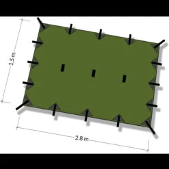 DD Hammocks Tarp Small -Adventure Knives dd 012det 66237.1587395113