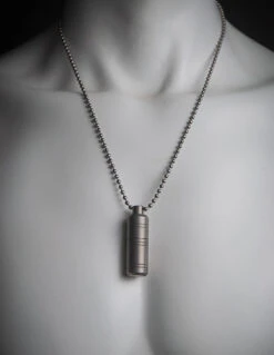 Titech Titanium Peanut Lighter Stonewash -Adventure Knives dem t37det5 53532.1660134144