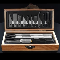 Excel Blades Professional Wood Carving Set -Adventure Knives exb44290det 53508.1587729627