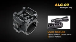 Fenix ALG-00 Quick Release Torch Mount -Adventure Knives fenix alg00det4 04486.1605887015