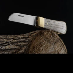 Michael May Lambsfoot Oak Folding Knife -Adventure Knives lambsfoot 72549.1696850399