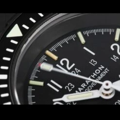 Marathon Diver's Automatic GSAR Black -Adventure Knives mara ww194006bkdet3 43505.1658845335