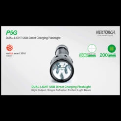 Nextorch P5G WAS £71.95 -Adventure Knives nextorch p5gdet12 53548.1692025447