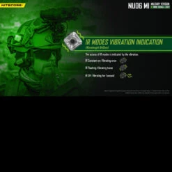 Nitecore NU06MI Mini Signal Light Military Version -Adventure Knives nu06military3 69932.1670928066