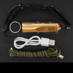 Rovyvon Aurora A29 Nichia 219C -Adventure Knives rov a29 brassdet3 80126.1587420689