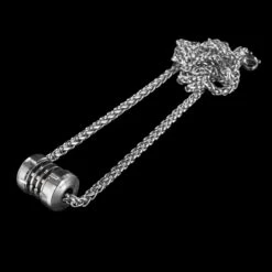 RovyVon Walker Titanium Pendant 3 Tritium Vials -Adventure Knives rov walk bead 3trit 41983.1587729527