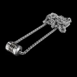 RovyVon Walker Titanium Pendant 6 Tritium Vials -Adventure Knives rov walk bead 6trit 53038.1588345803