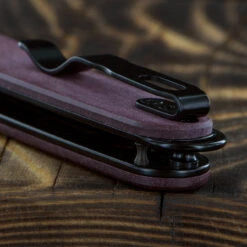 Kizer Squidward Richlite Red Folding Knife -Adventure Knives squidardrichlite 08562.1686929124