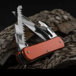 Fox Vulpis 4 Saw Aluminium -Adventure Knives vulpisSAW4TALUMINdet4 58499.1686829682