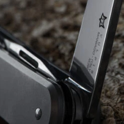 Fox Vulpis 4 Saw Titanium Penknife -Adventure Knives vulpisSAW4TITdet3 18682.1686826744